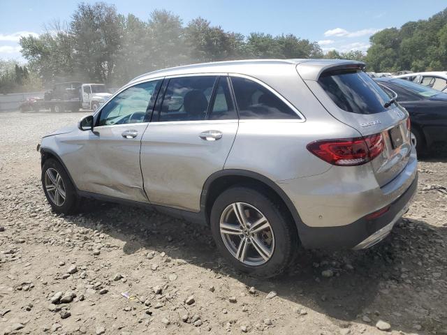 W1N0G8EB6MV300258 - 2021 MERCEDES-BENZ GLC 300 4MATIC SILVER photo 2