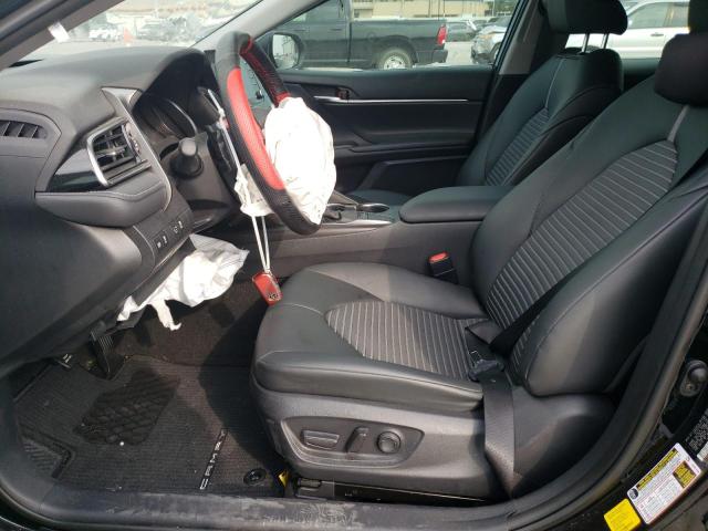 4T1G11AK9PU725158 - 2023 TOYOTA CAMRY SE NIGHT SHADE BLACK photo 7