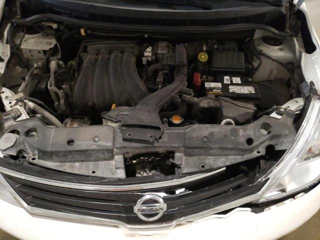 3N1BC1CP3CK801259 - 2012 NISSAN VERSA S WHITE photo 11