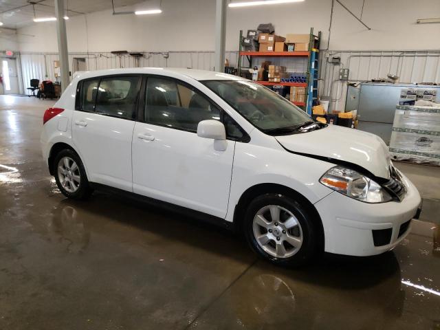 3N1BC1CP3CK801259 - 2012 NISSAN VERSA S WHITE photo 4