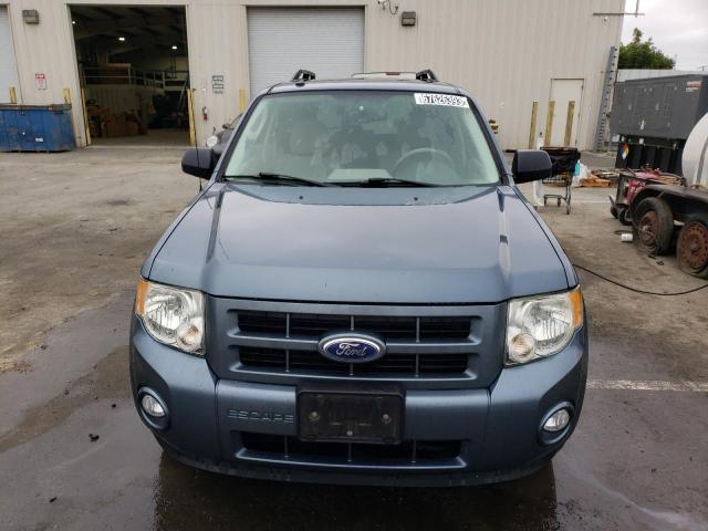 1FMCU4K31BKC65786 - 2011 FORD ESCAPE HYBRID BLUE photo 5