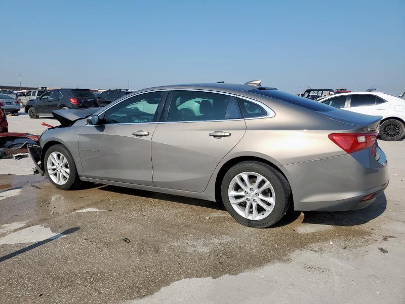 1G1ZE5ST1HF260938 - 2017 CHEVROLET MALIBU LT GRAY photo 2