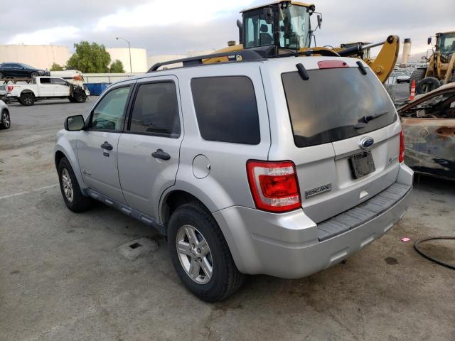 1FMCU4K37BKC65789 - 2011 FORD ESCAPE HYBRID SILVER photo 2