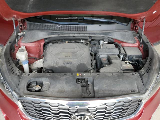 5XYPHDA57KG596648 - 2019 KIA SORENTO EX Rot Foto 12