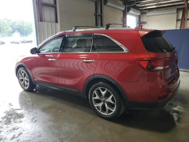 5XYPHDA57KG596648 - 2019 KIA SORENTO EX Rot Foto 2