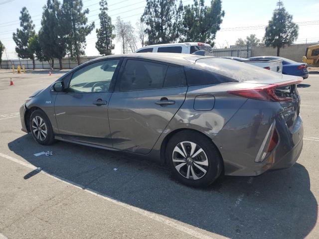 JTDKARFP3H3004536 - 2017 TOYT PRIUS PRIME GRAY photo 2