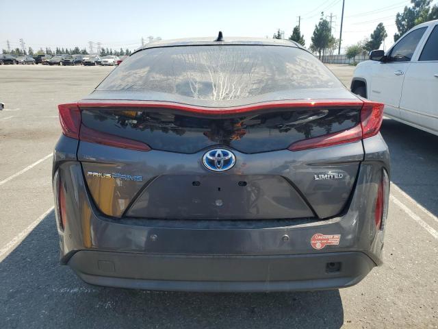 JTDKARFP3H3004536 - 2017 TOYT PRIUS PRIME GRAY photo 6