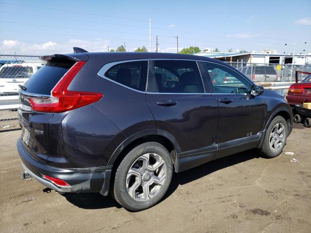 7FARW2H83JE105280 - 2018 HONDA CR-V EXL GRAY photo 3