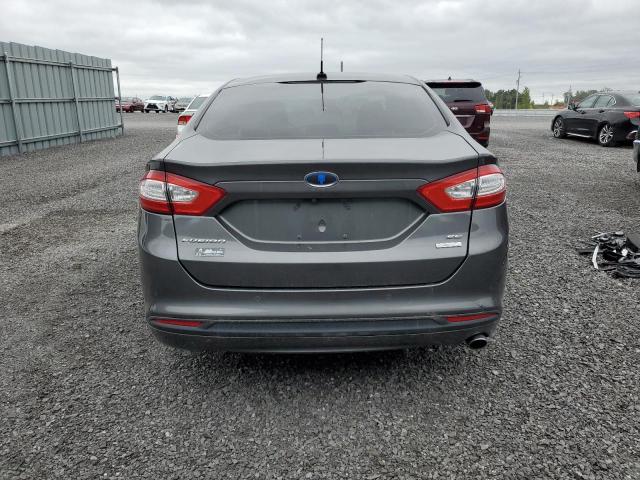 3FA6P0HD0GR236225 - 2016 FORD FUSION SE CHARCOAL photo 6