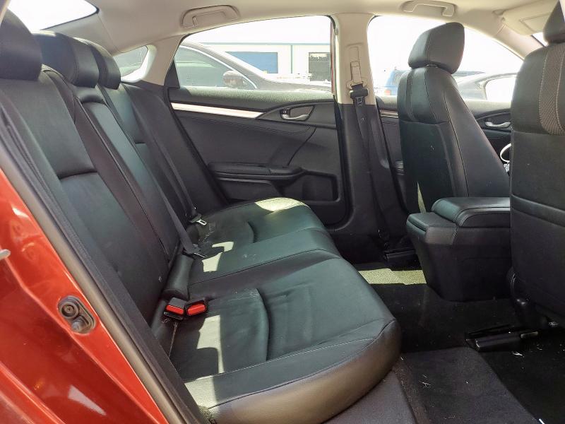 19XFC1F75LE000583 - 2020 HONDA CIVIC EXL ORANGE photo 10