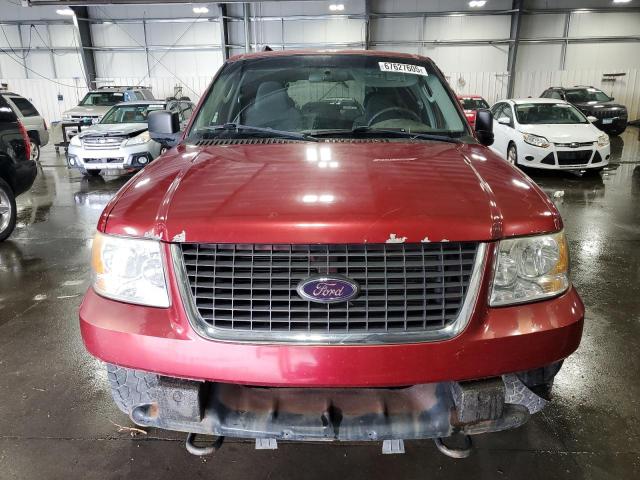 1FMPU16525LB14143 - 2005 FORD EXPEDITION XLT RED photo 5