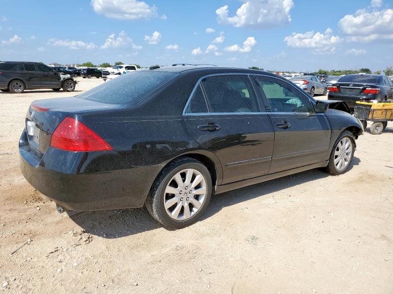 1HGCM665X7A083479 - 2007 HONDA ACCORD EX Черный фото 3