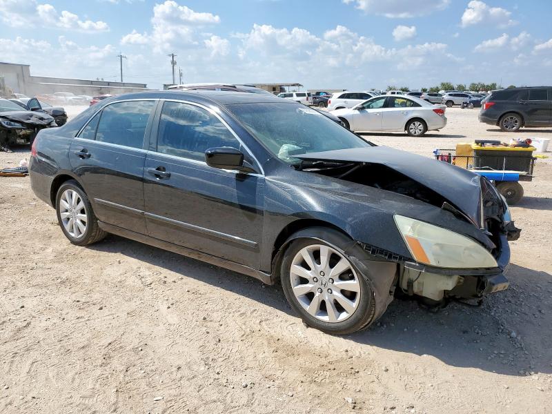 1HGCM665X7A083479 - 2007 HONDA ACCORD EX Черный фото 4
