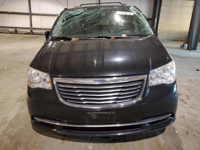 2C4RC1BG3ER343283 - 2014 CHRYSLER TOWN & COU TOURING BLACK photo 5