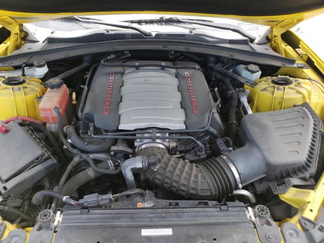 1G1FF1R72J0172457 - 2018 CHEVROLET CAMARO SS YELLOW photo 11