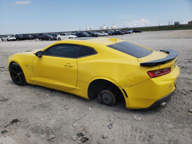 1G1FF1R72J0172457 - 2018 CHEVROLET CAMARO SS YELLOW photo 2