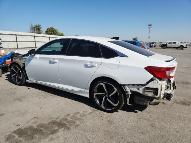 1HGCV1F33MA018662 - 2021 HONDA ACCORD SPORT WHITE photo 2