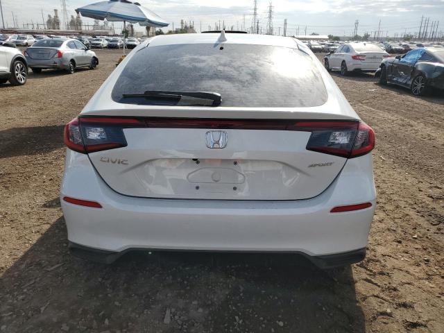 19XFL2H87PE013014 - 2023 HONDA CIVIC SPORT WHITE photo 6