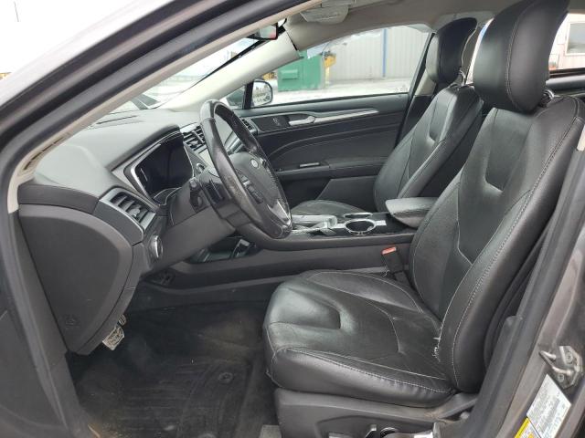 3FA6P0K91DR271419 - 2013 FORD FUSION TITANIUM SILVER photo 7