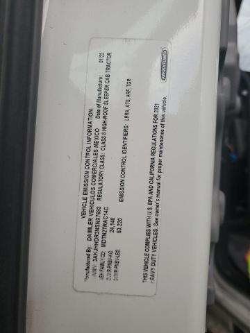 3AKJHHDR3NSNX7693 - 2022 FREIGHTLINER CASCADIA 1 WHITE photo 10