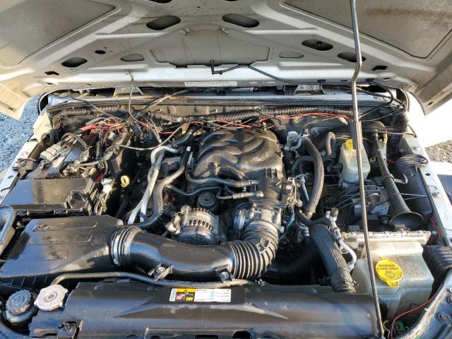 1C4BJWDG6CL201744 - 2012 JEEP WRANGLER U SPORT ვერცხლისფერი ფოტო 11