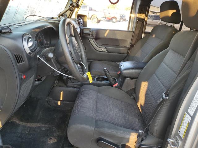 1C4BJWDG6CL201744 - 2012 JEEP WRANGLER U SPORT ვერცხლისფერი ფოტო 7