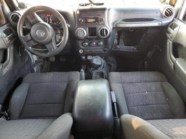 1C4BJWDG6CL201744 - 2012 JEEP WRANGLER U SPORT ვერცხლისფერი ფოტო 8