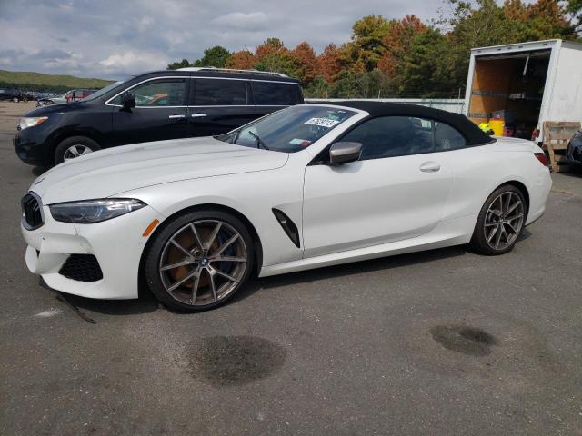 WBAFY4C51KBX39576 - 2019 BMW M850XI WHITE photo 1