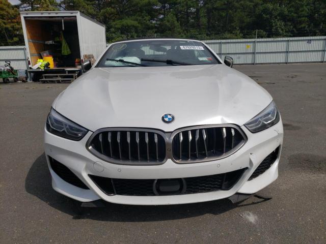 WBAFY4C51KBX39576 - 2019 BMW M850XI WHITE photo 5