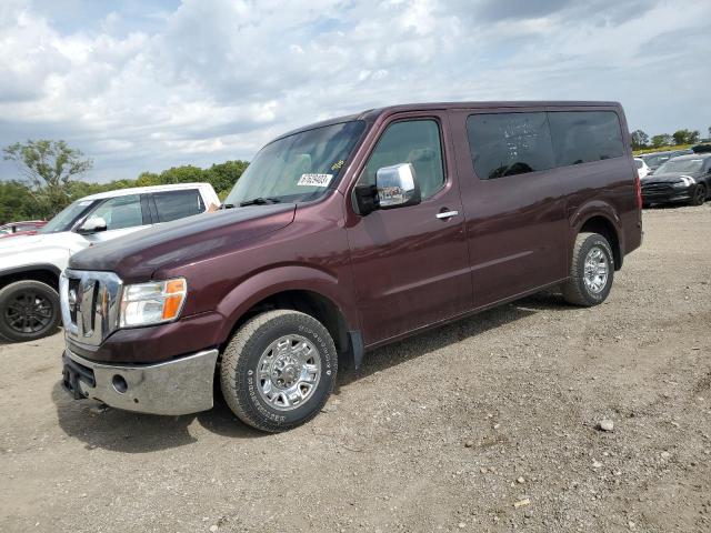 5BZAF0AA0FN851785 - 2015 NISSAN NV 3500 S MAROON photo 1