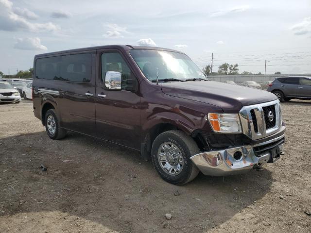 5BZAF0AA0FN851785 - 2015 NISSAN NV 3500 S MAROON photo 4