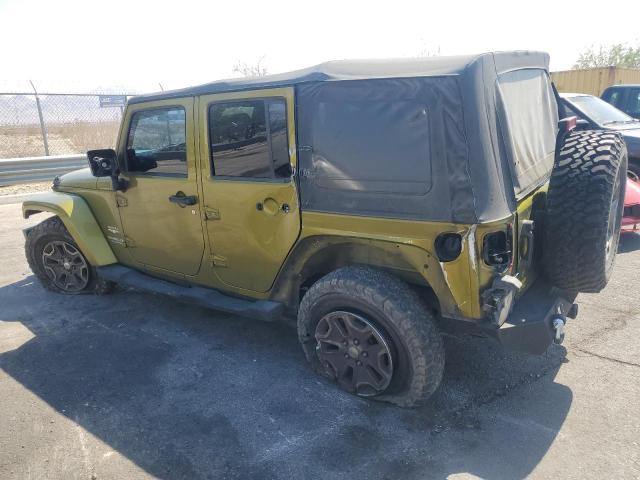 1J4GB591X7L165431 - 2007 JEEP WRANGLER SAHARA GREEN photo 2
