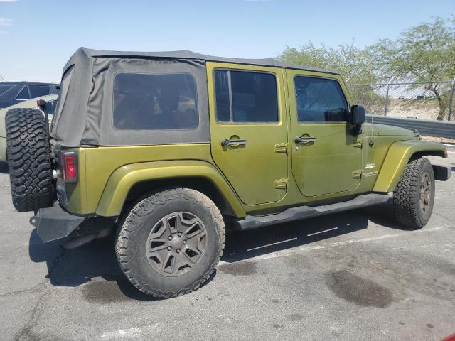 1J4GB591X7L165431 - 2007 JEEP WRANGLER SAHARA GREEN photo 3