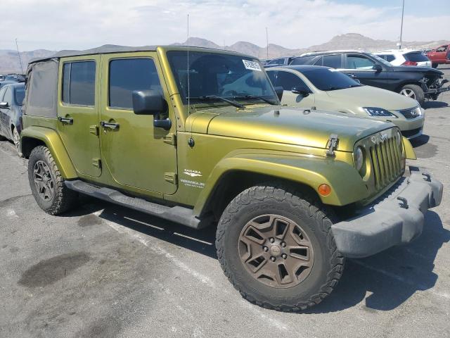 1J4GB591X7L165431 - 2007 JEEP WRANGLER SAHARA GREEN photo 4
