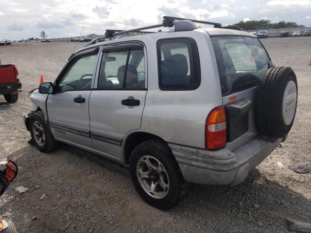 2CNBE13C3Y6921200 - 2000 CHEVROLET TRACKER SILVER photo 2