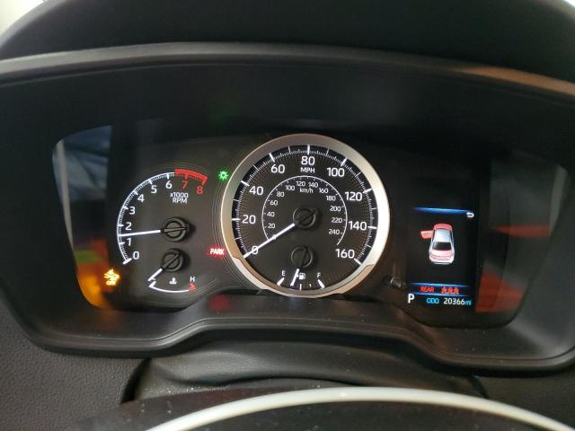 5YFEPRAE9LP027546 - 2020 TOYOTA COROLLA LE 白色 照片 9