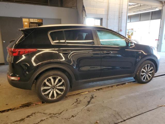 KNDPNCAC9H7172024 - 2017 KIA SPORTAGE EX BLACK photo 3