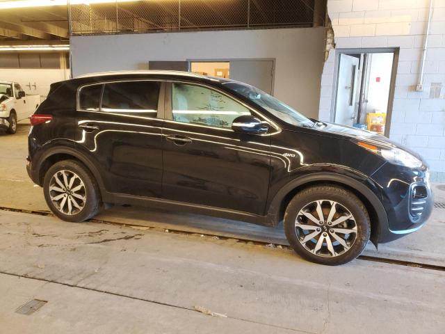 KNDPNCAC9H7172024 - 2017 KIA SPORTAGE EX BLACK photo 4