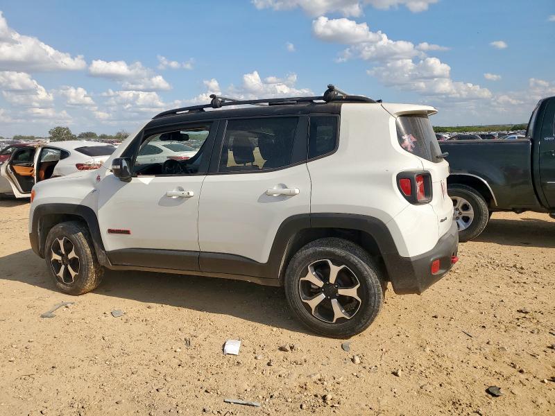 ZACNJDC15MPN28581 - 2021 JEEP RENEGADE TRAILHAWK WHITE photo 2