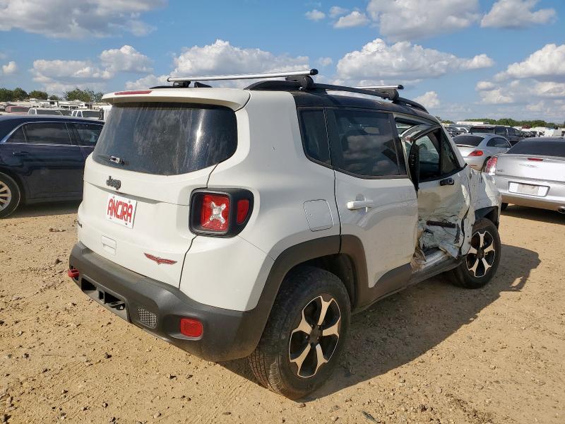 ZACNJDC15MPN28581 - 2021 JEEP RENEGADE TRAILHAWK WHITE photo 3