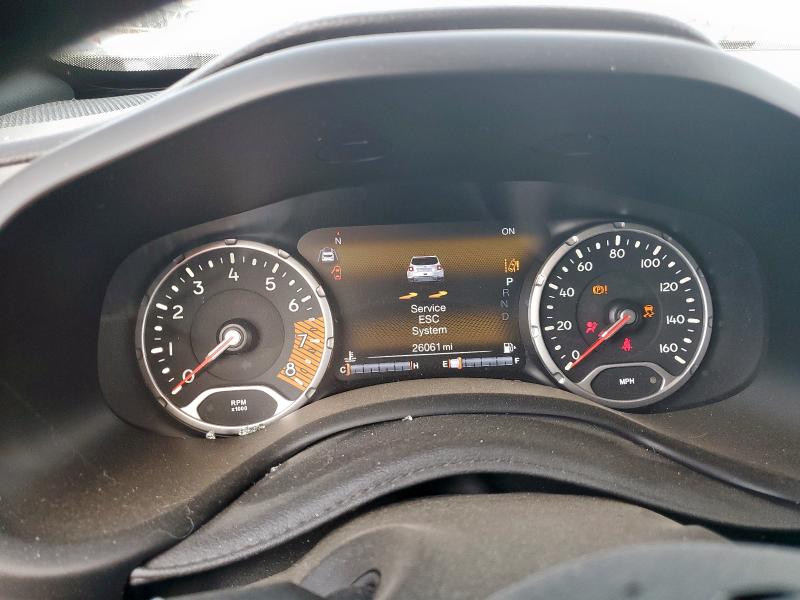 ZACNJDC15MPN28581 - 2021 JEEP RENEGADE TRAILHAWK WHITE photo 9