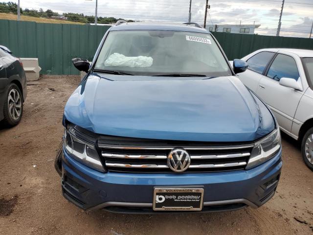 3VV2B7AX9LM052589 - 2020 VOLKSWAGEN TIGUAN SE BLUE photo 5