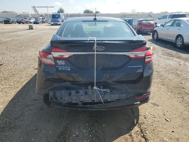 3FA6P0SU9HR209650 - 2017 FORD FUSION TITANIUM PHEV BLACK photo 6