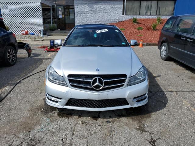 WDDGJ8JB5EG171955 - 2014 MERCEDES-BENZ C 350 4MATIC SILVER photo 5