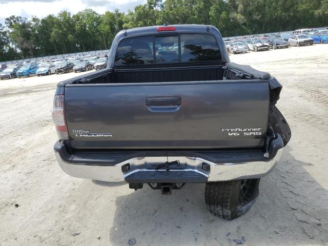 5TFJU4GN6CX025708 - 2012 TOYOTA TACOMA DOUBLE CAB PRERUNNER CHARCOAL photo 6