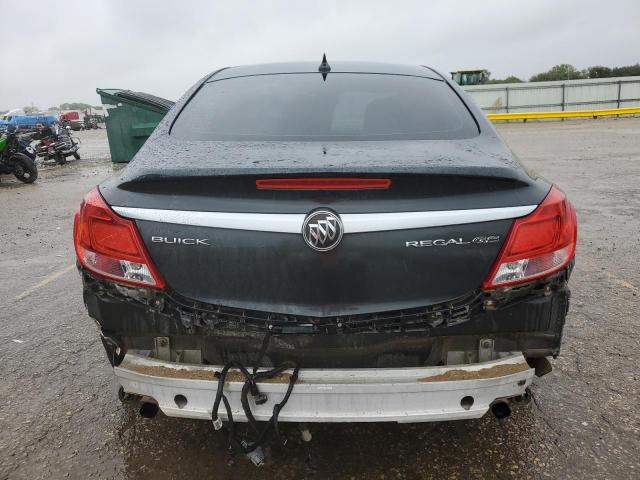 2G4GV5GV8D9214854 - 2013 BUICK REGAL GS CHARCOAL photo 6