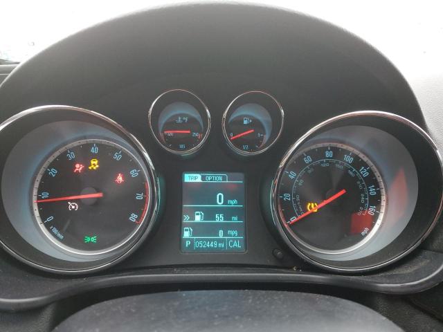 2G4GV5GV8D9214854 - 2013 BUICK REGAL GS CHARCOAL photo 9