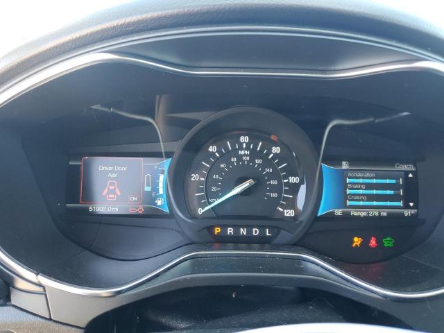 3FA6P0SU0HR354608 - 2017 FORD FUSION TITANIUM PHEV ლურჯი ფოტო 9