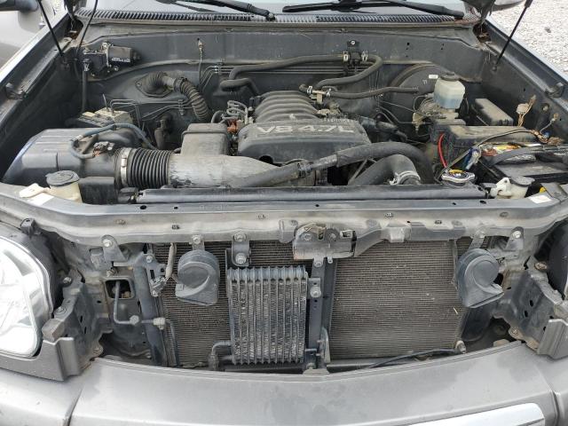 5TBET341X6S557997 - 2006 TOYOTA TUNDRA DOUBLE CAB SR5 GRAY photo 11