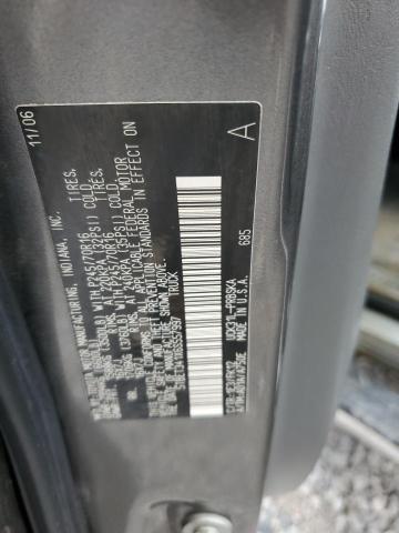 5TBET341X6S557997 - 2006 TOYOTA TUNDRA DOUBLE CAB SR5 GRAY photo 12